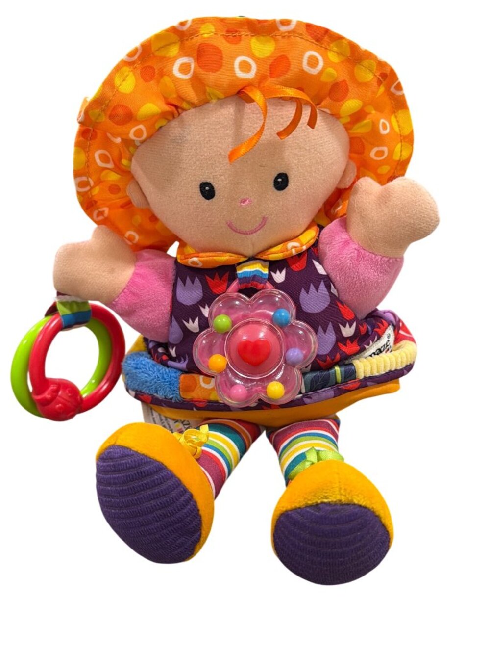 Lamaze My Friend Emily Baby Doll Toy With Patterns & Textures